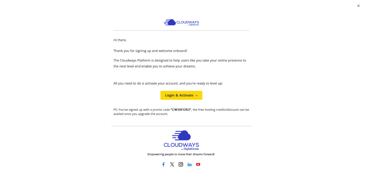 图片[6]-Cloudways主机注册教程速度快服务好-墨熠合众