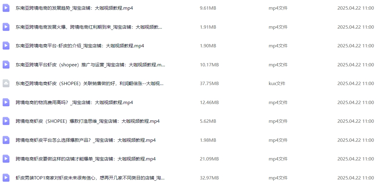 图片[12]-跨境Shopee基础运营实操课-墨熠合众